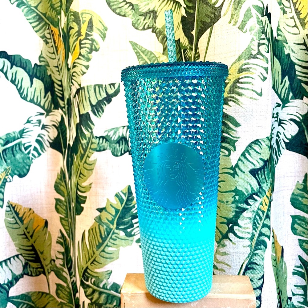 NEW Starbucks Studded Blue Ombre Venti Tumbler